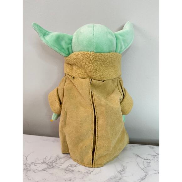 Star Wars Grogu Plush Baby Yoda Small 10" Disney Licensed Mandalorian Jedi Doll - Picture 4 of 4